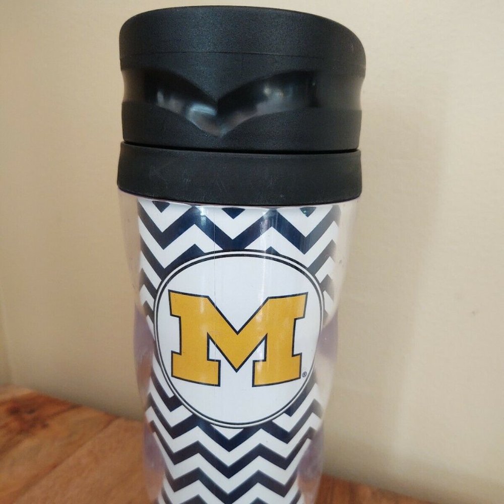 University Of Michigan Whirley 12 Oz. Travel Mug